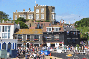 Strandgangers en Folk Feest in Broadstairs.