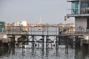 Het sluisje van Shotley.