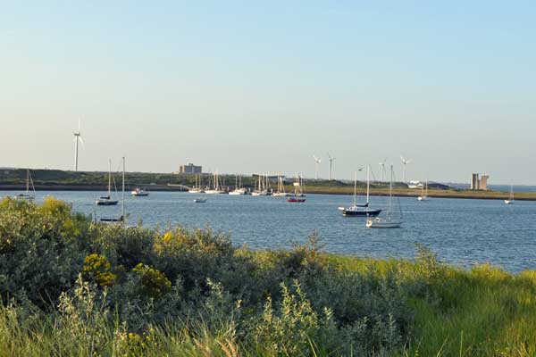 Betonhaven op Neeltje Jans.