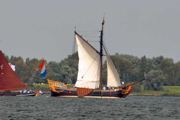 Statenjacht op het Veerse Meer.