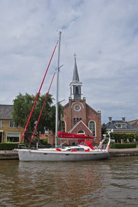 Puzzle voor de kerk van Burdaard.