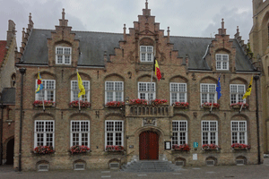 Stadhuis van Nieuwpoort.