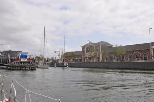 Het station bij Middelburg